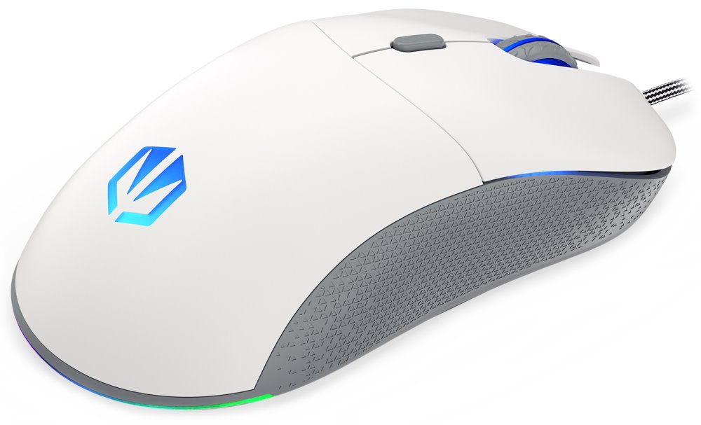 Endorfy myš GEM Plus OWH PAW3370 / Khail GM 8.0 / drátová / bílá