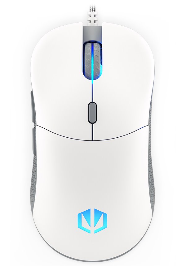 Endorfy myš GEM Plus OWH PAW3370 / Khail GM 8.0 / drátová / bílá
