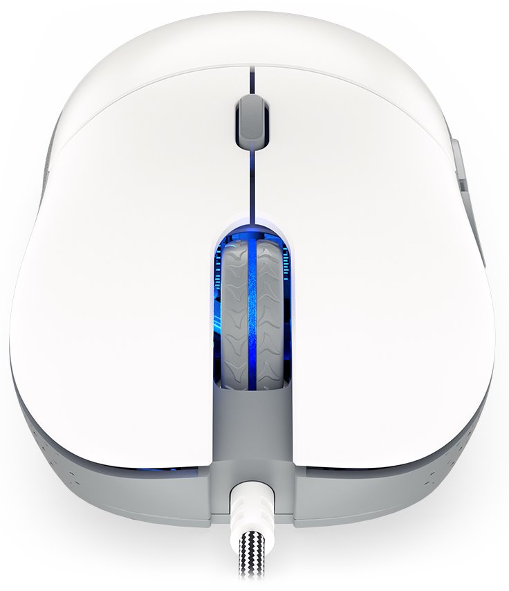 Endorfy myš GEM Plus OWH PAW3370 / Khail GM 8.0 / drátová / bílá
