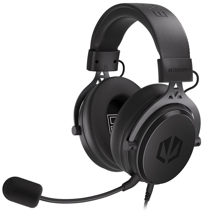 Endorfy headset VIRO Plus USB / drátový / s odnímatelným mikrofonem / USB / černý