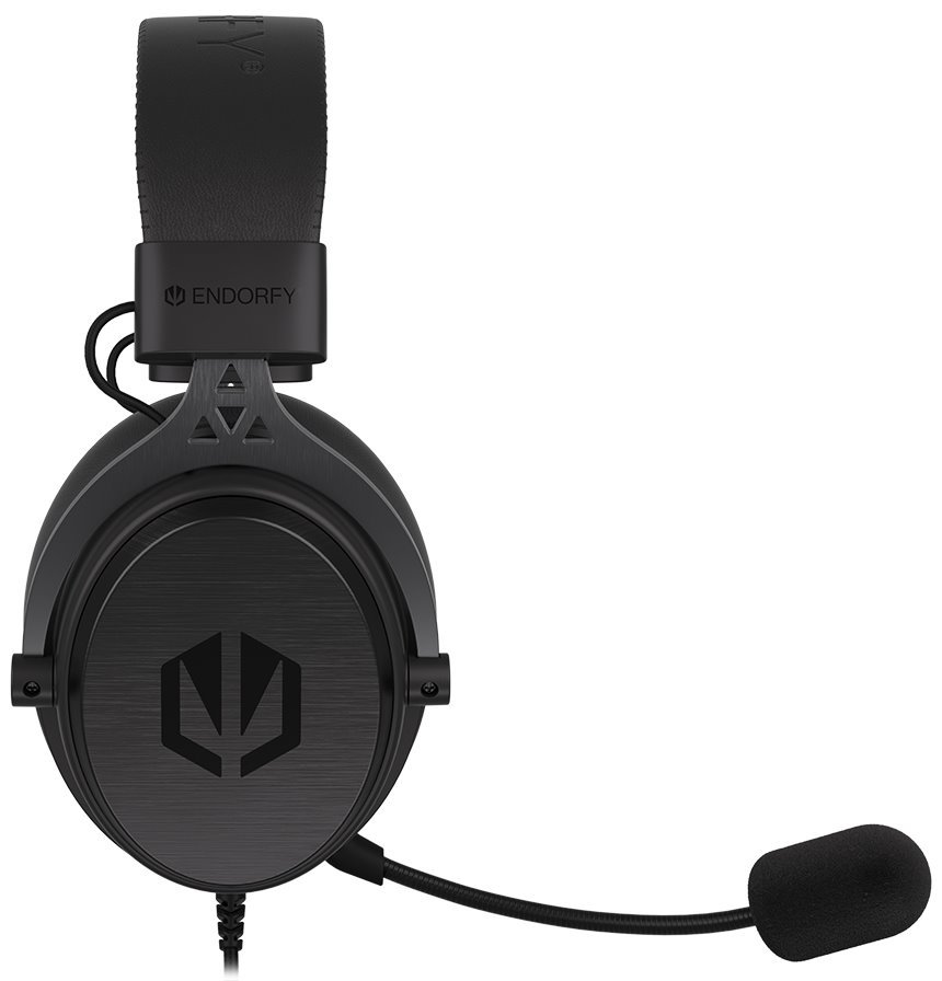 Endorfy headset VIRO Plus USB / drátový / s odnímatelným mikrofonem / USB / černý