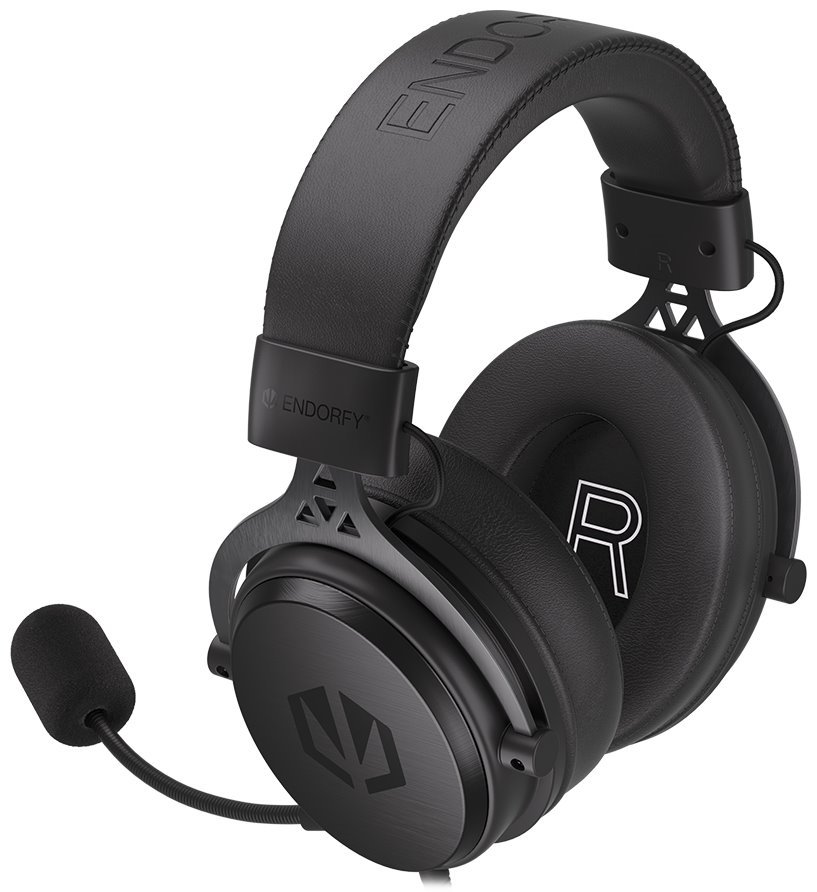 Endorfy headset VIRO Plus USB / drátový / s odnímatelným mikrofonem / USB / černý