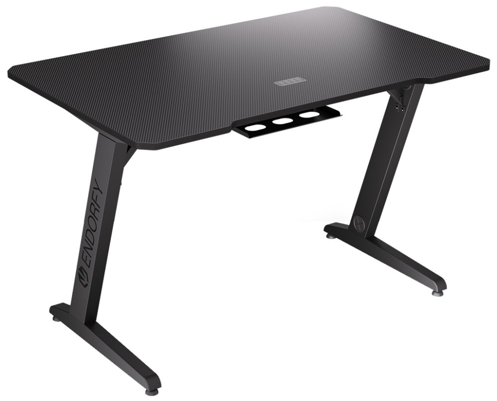 Endorfy herní stůl Atlas S / 114cm x 74cm / nosnost 80 kg / prostor na kabeláž / černý