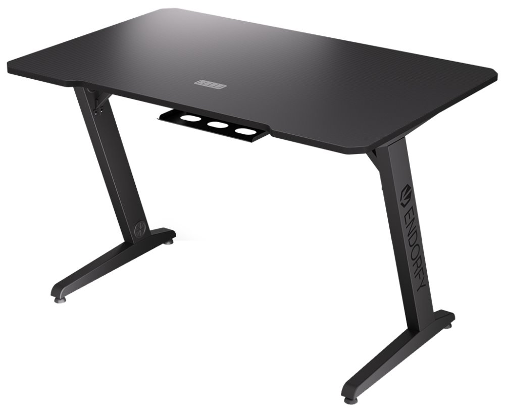 Endorfy herní stůl Atlas S / 114cm x 74cm / nosnost 80 kg / prostor na kabeláž / černý