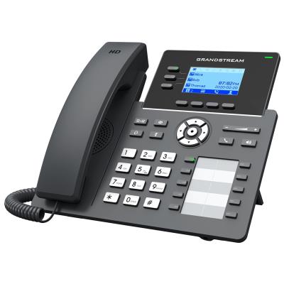 Grandstream GRP2604P/ VoIP telefon/ 2,48" podsvícený grafický display/ 6x SIP/ 2x LAN/ PoE/ GDMS