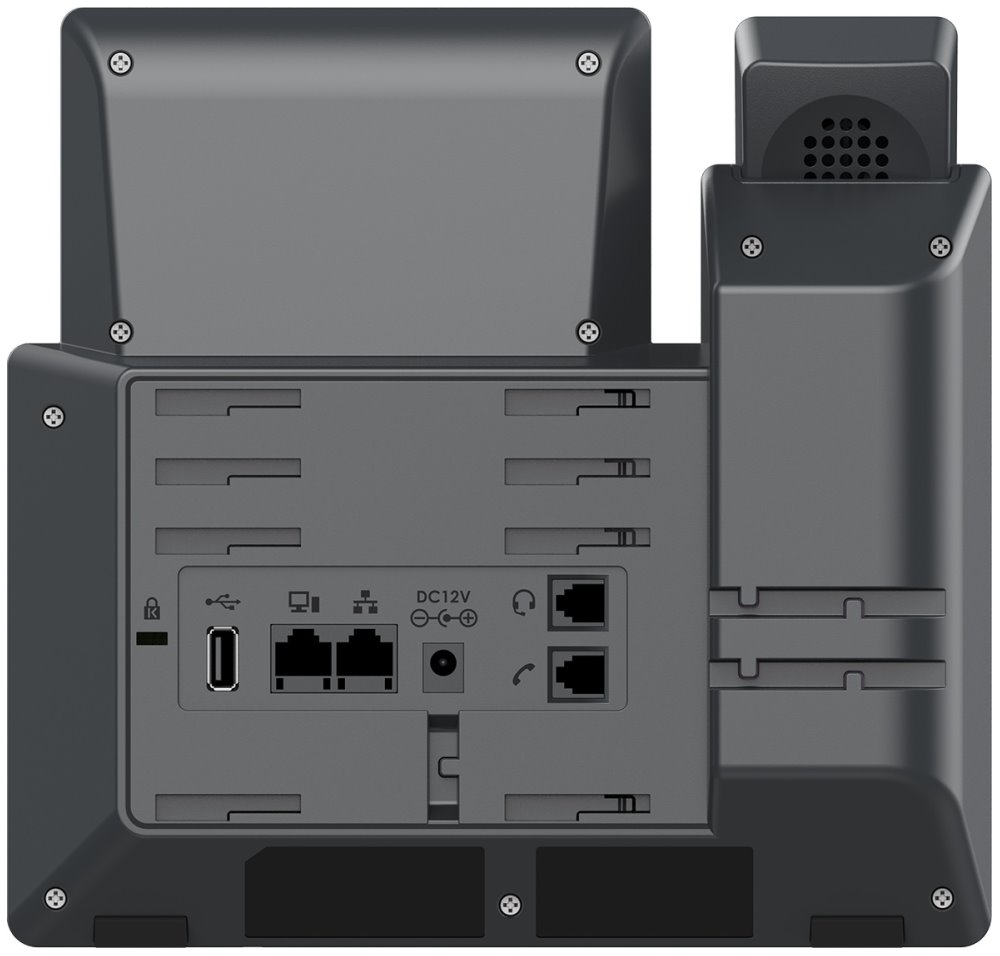 Grandstream GRP2634/ VoIP telefon/ 2,8" barevný display/ 4x SIP/ 2x LAN/ 1x USB/ PoE/ WiFi/ BT/ GDMS