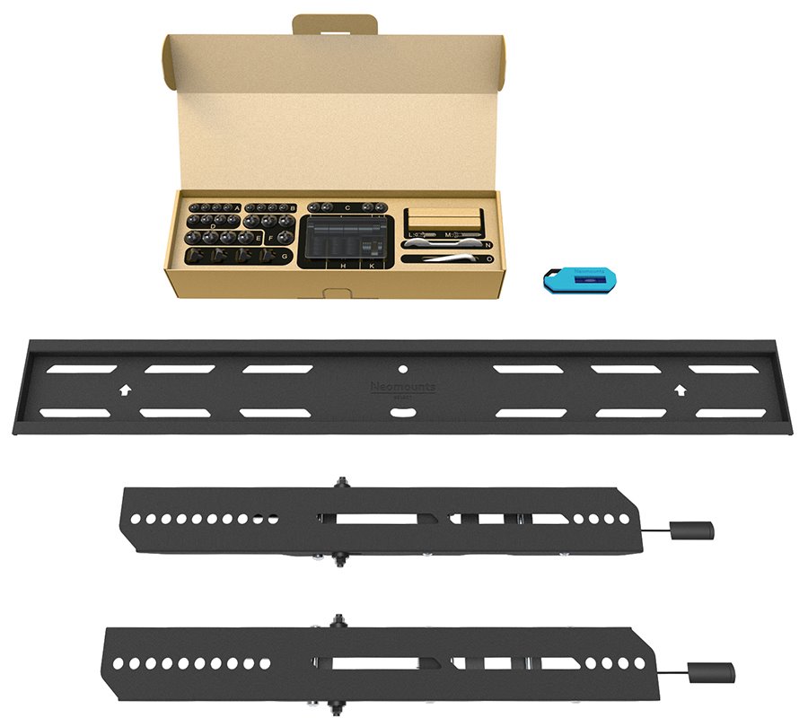 Neomounts Select  WL35S-850BL16 / Screen Wall Mount (tilt, VESA 600x400) / Black