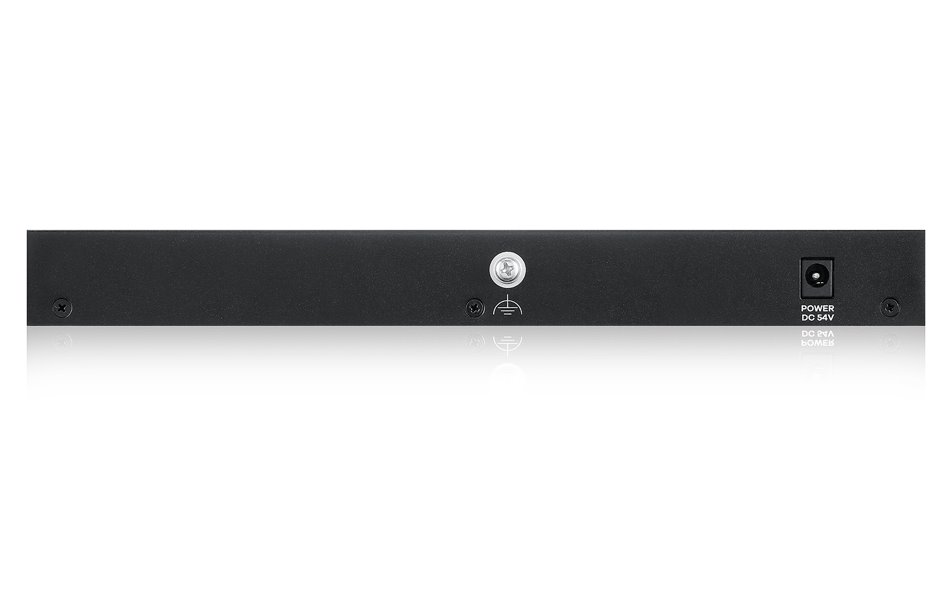 ZyXEL GS1915-8EP, 8-port GbE PoE Smart hybrid mode Switch, standalone or NebulaFlex Cloud, 60W 802.3at, desktop, fanless