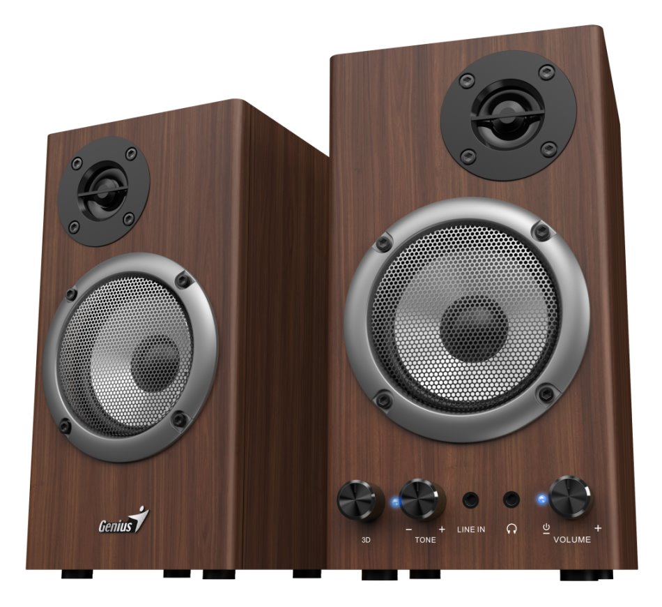 GENIUS repro SP-HF 500B/ 2.0/ 16W/ Dřevěné