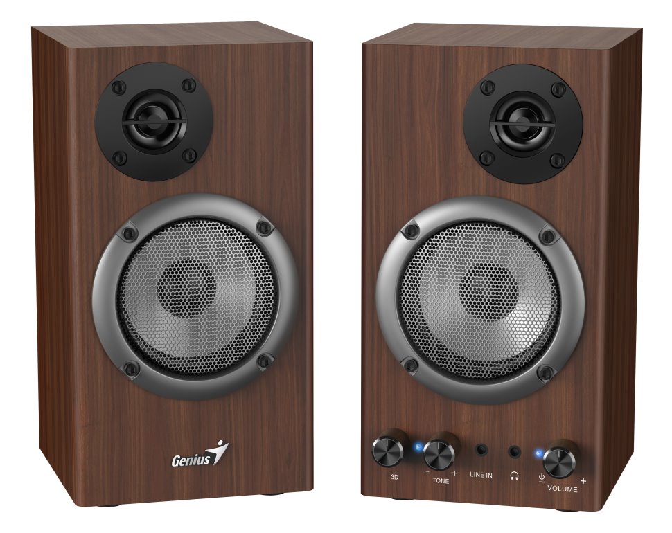 GENIUS repro SP-HF 500B/ 2.0/ 16W/ Dřevěné