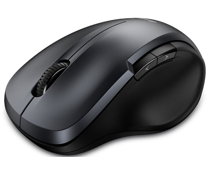 GENIUS Ergo 8200S Iron Grey/ 1200 dpi/ bezdrátová/ 5tlačítek/ tichá/ BlueEye senzor/ kovově šedá