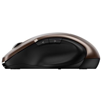 GENIUS Ergo 8200S Chocolate/ 1200 dpi/ bezdrátová/ 5tlačítek/ tichá/ BlueEye senzor/ čokoládová