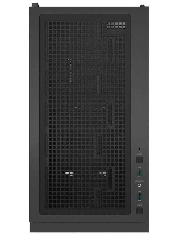 POŠKOZENÝ OBAL - DEEPCOOL skříň CH510 / E-ATX / 120 mm fan / 2xUSB 3.0 / tvrzené sklo / černá  