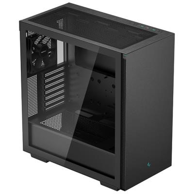 POŠKOZENÝ OBAL - DEEPCOOL skříň CH510 / E-ATX / 120 mm fan / 2xUSB 3.0 / tvrzené sklo / černá  