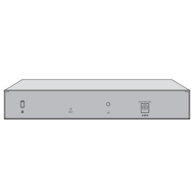 TP-Link ER7212PC Omada Gigabit VPN Router, 8x PoE+, 2x Gbit SFP, 1x Gbit WAN + 1x Gbit LAN/WAN, 8x Gbit LAN, 110W