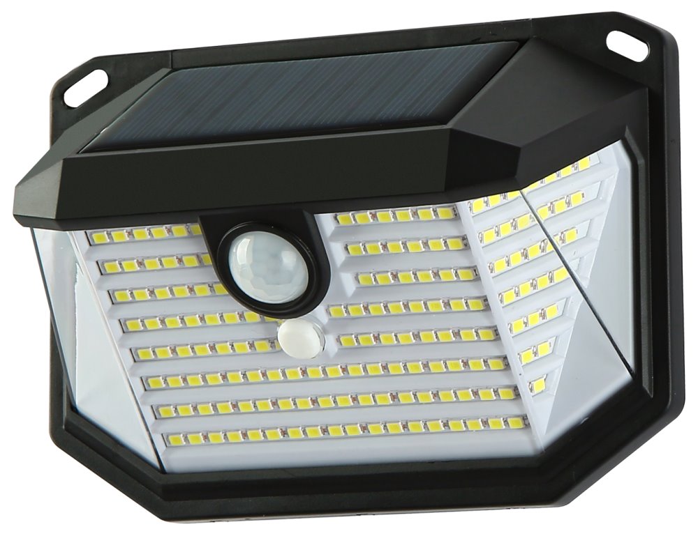 IMMAX SIDE venkovní solární nástěnné LED osvětlení s PIR čidlem, 4W