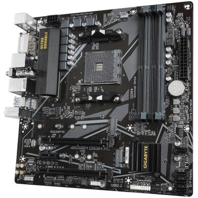 GIGABYTE B550M DS3H AC / AMD B550 / AM4 / 4x DDR4 / 2x M.2 / DVI-D / HDMI / WiFi / mATX