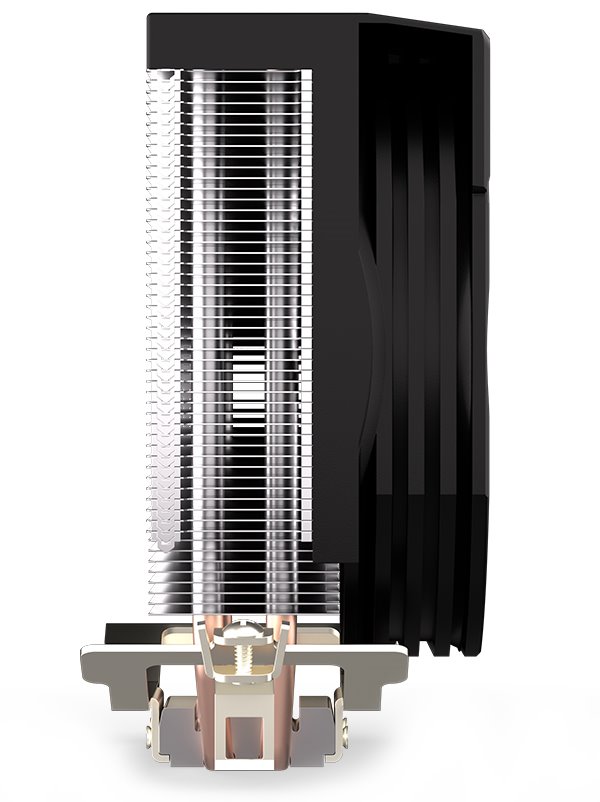 Endorfy chladič CPU Spartan 5 ARGB / 120mm ARGB fan / 2 heatpipes / kompaktní i pro menší case / pro Intel i AMD