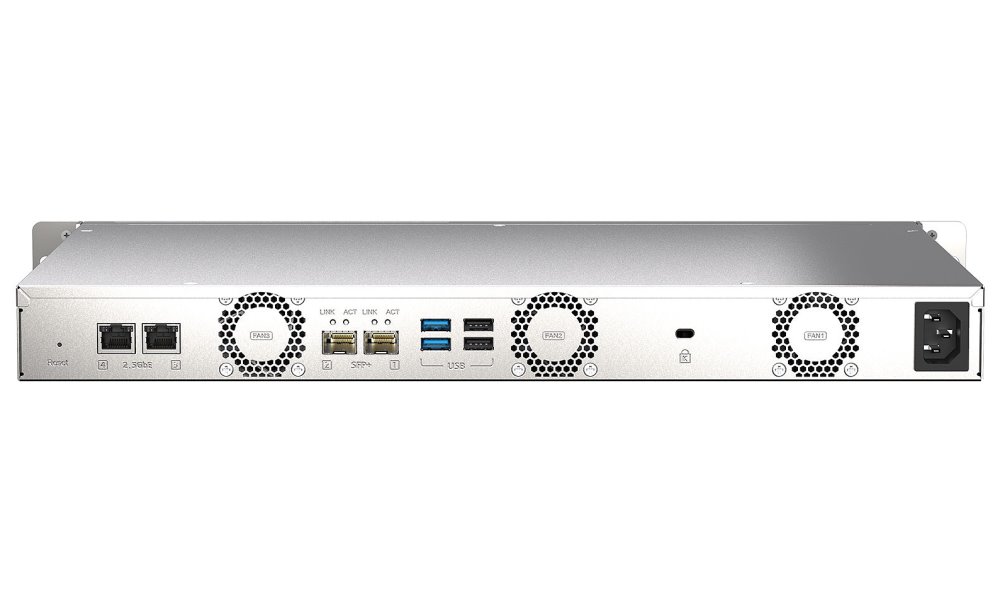 QNAP TS-435XEU-4G   4x SATA/ 2,2GHz/ 4GB RAM/ 2x M.2 NVMe/ 2x 2,5GbE/ 2x 10GbE SFP+