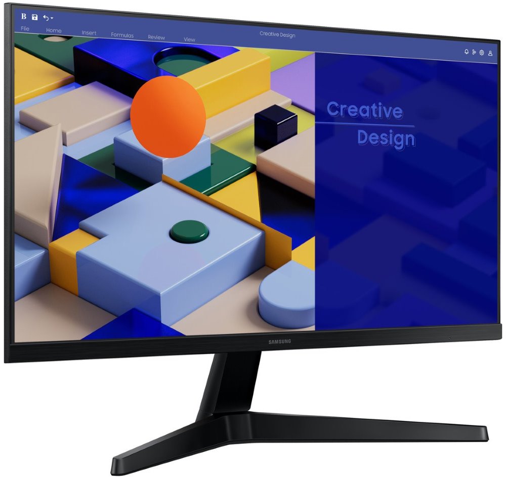 Samsung Essential S31C 27" / FullHD 1920x1080 / 16:9 / IPS / 5ms / 75Hz / VGA/HDMI/VESA