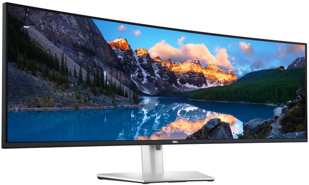 DELL U4924DW UltraSharp curved/ 49" WLED/ 32:9/ 5120x1440/ 5K/ 2000:1/ 8ms/ IPS/ HDMI/ USB-C/ DP/ USB/ RJ45/ 3Y Basic