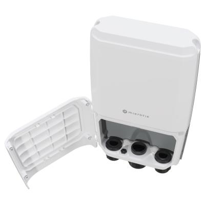 Mikrotik Cloud Switch CRS504-4XQ-OUT, 650 MHz CPU, 128 MB RAM, 1x LAN, 4x QSFP28, 2x PSU, L5, outdoor