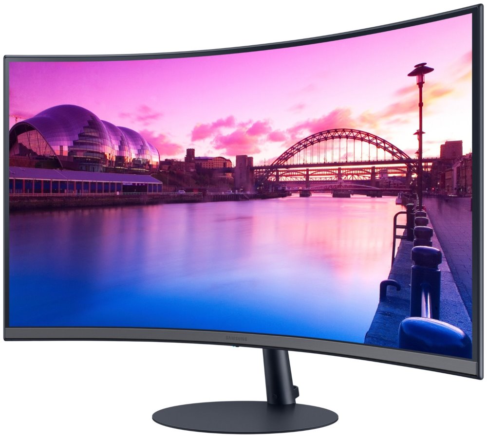 Samsung Essential S39C 32" / Prohnutý / FullHD 1920x1080 / 16:9 / VA / 4ms / 75Hz / Jack/HDMI/DP /Repro