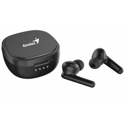GENIUS bezdrátový headset TWS HS-M910BT/ černý/ Bluetooth 5.0/ USB-C nabíjení
