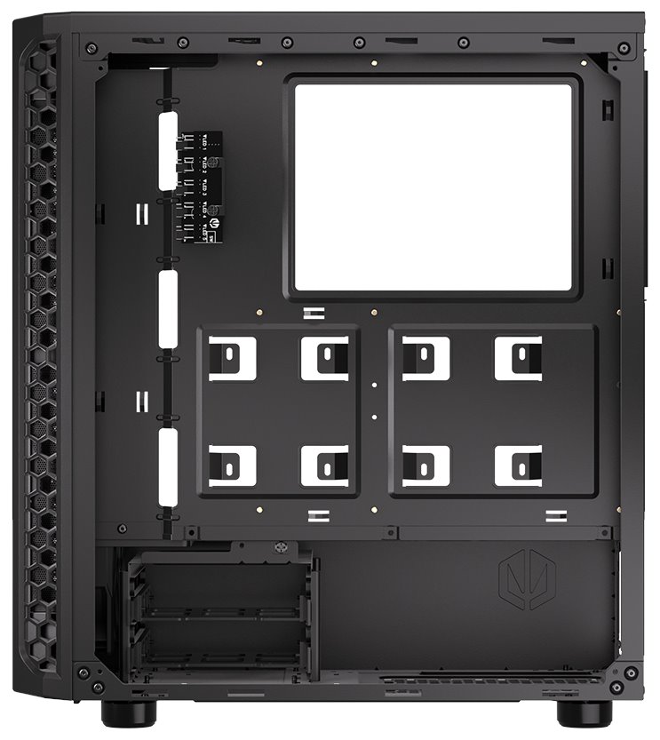POŠKOZENÝ OBAL - Endorfy skříň Signum 300 ARGB / 2xUSB 3.0 / 4x120mm fan PWM ARGB / mesh panel / tvrzené sklo / černá