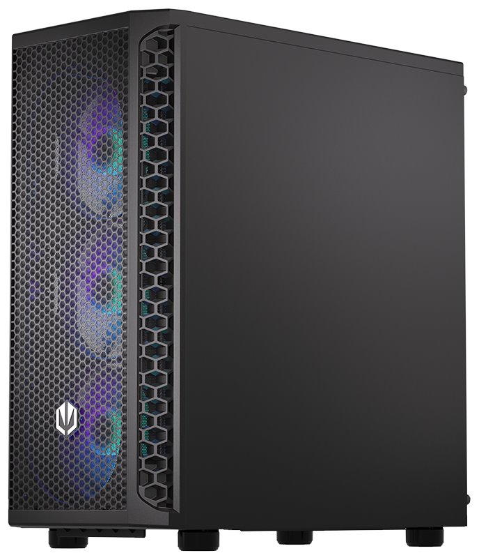 POŠKOZENÝ OBAL - Endorfy skříň Signum 300 ARGB / 2xUSB 3.0 / 4x120mm fan PWM ARGB / mesh panel / tvrzené sklo / černá
