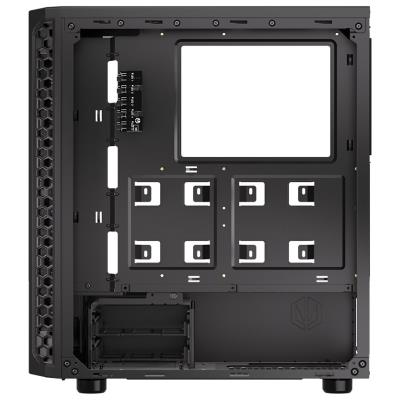 POŠKOZENÝ OBAL - Endorfy skříň Signum 300 ARGB / 2xUSB 3.0 / 4x120mm fan PWM ARGB / mesh panel / tvrzené sklo / černá