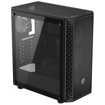 POŠKOZENÝ OBAL - Endorfy skříň Signum 300 ARGB / 2xUSB 3.0 / 4x120mm fan PWM ARGB / mesh panel / tvrzené sklo / černá