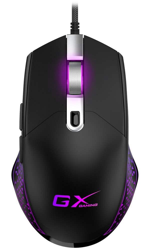 GENIUS GX GAMING Scorpion M705/ drátová/ RGB podsvícení/ 800-7200 dpi/ USB/ 6tlačítek/ černá