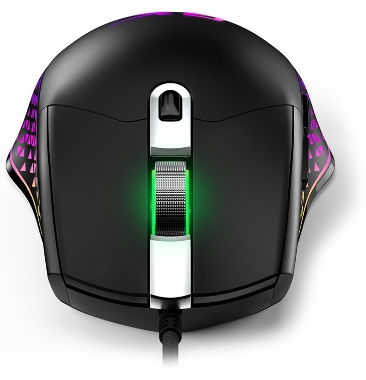 GENIUS GX GAMING Scorpion M705/ drátová/ RGB podsvícení/ 800-7200 dpi/ USB/ 6tlačítek/ černá