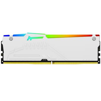 KINGSTON FURY Beast White RGB XMP 32GB DDR5 5200MT/s / CL40 / DIMM /