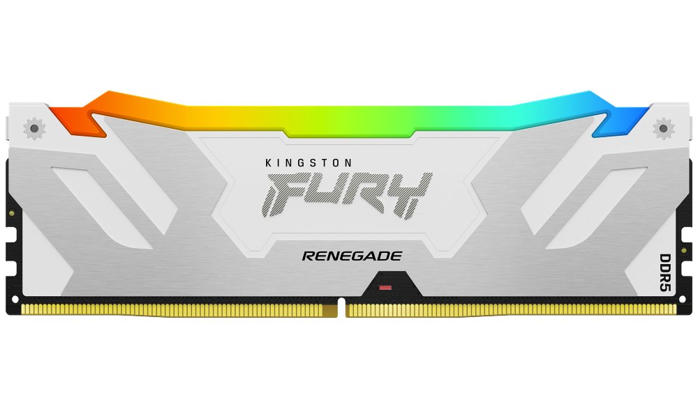 KINGSTON FURY Renegade White RGB XMP 16GB DDR5 6400MT/s / CL32 / DIMM /