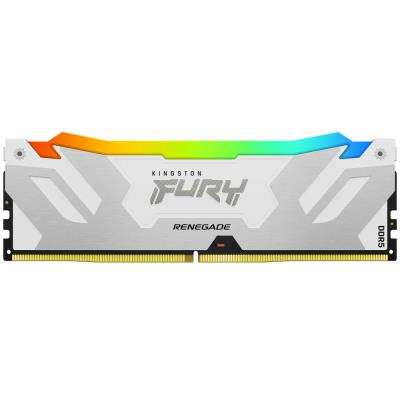 KINGSTON FURY Renegade White RGB XMP 16GB DDR5 7200MT/s / CL38 / DIMM /