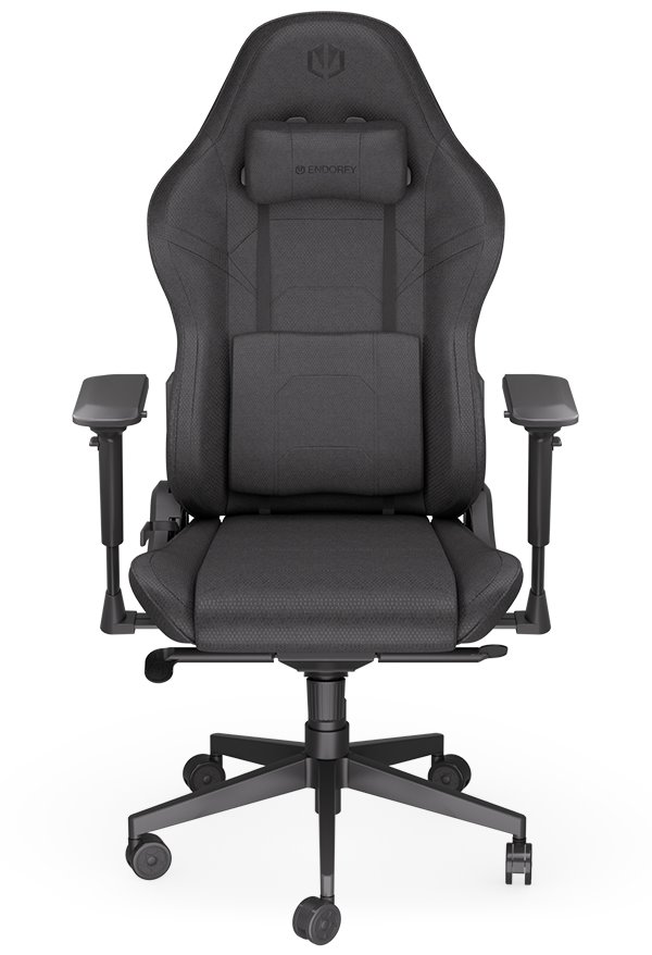 Endorfy herní židle Scrim BK / textilní / černá
