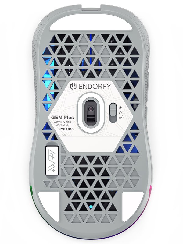 Endorfy myš GEM Plus Wireless OWH PAW3395 / Khail GM 8.0 / bezdrátová / bílá