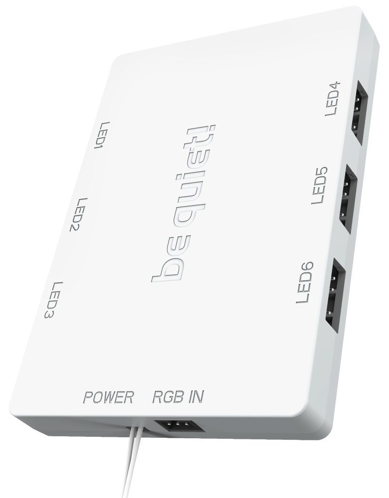 Be quiet! / ventilátor Light Wings White / 140mm / PWM / high speed / 3-pack / bílý