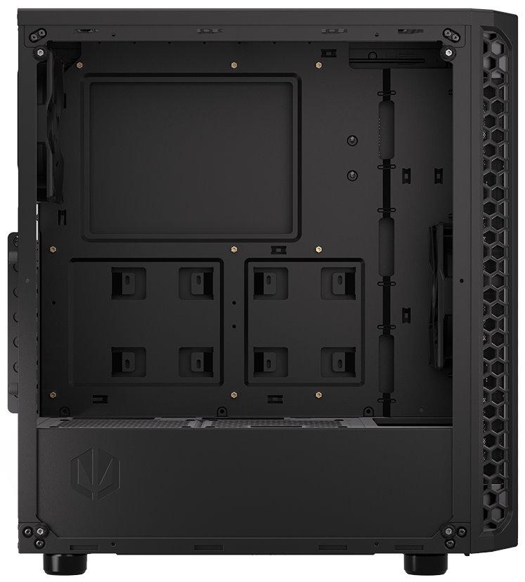 POŠKOZENÝ OBAL - Endorfy skříň Signum 300 Core / 2xUSB / 2x120mm fan PWM / mesh panel / tvrzené sklo / černá