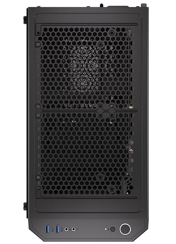 POŠKOZENÝ OBAL - Endorfy skříň Signum 300 Core / 2xUSB / 2x120mm fan PWM / mesh panel / tvrzené sklo / černá