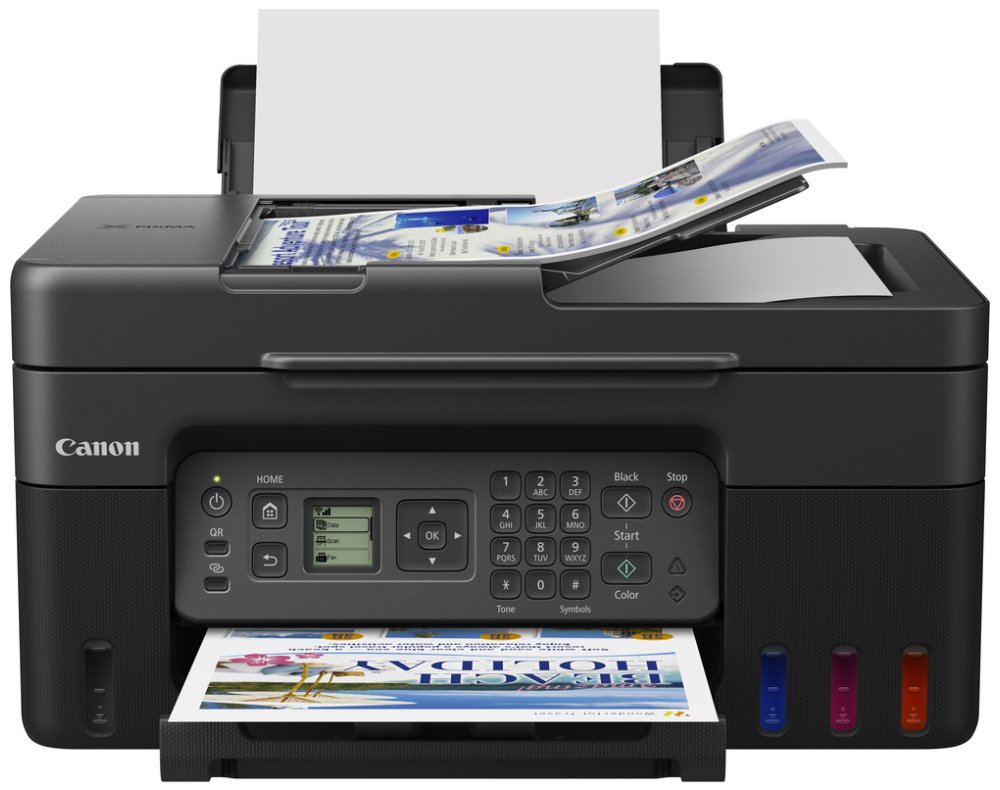 CANON PIXMA G4470 / A4 / print+scan+copy+fax/ 4800x1200/ 11ppm / WiFi/ USB/ ADF/ černá