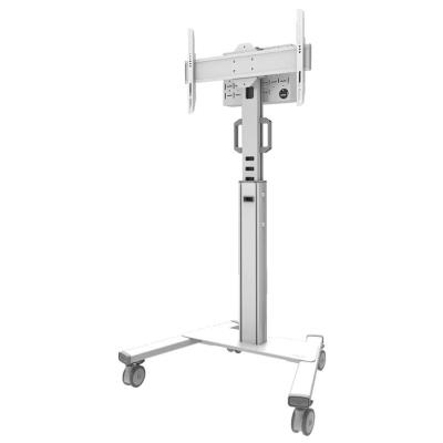 Neomounts Select FL50S-825WH1/Držák displeje/vozík/37-75"/4 kolečka/VESA 600X400/nosn. 70kg/nast.výšky/náklon/bílý