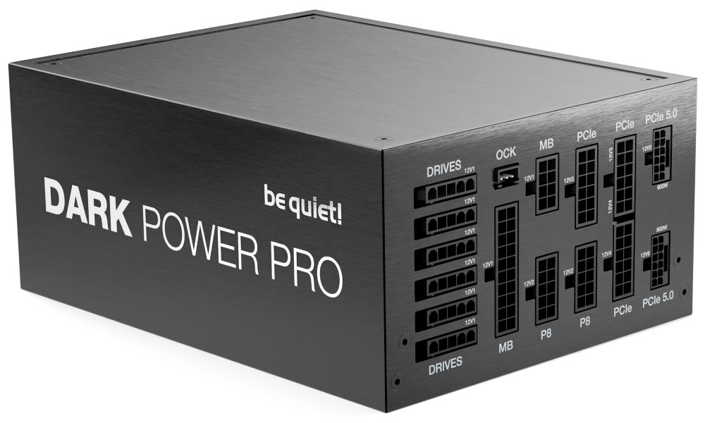 Be quiet! / zdroj DARK POWER PRO 13 1600W / ATX3.0 / active PFC / 135mm fan / 80PLUS Titanium / modulární