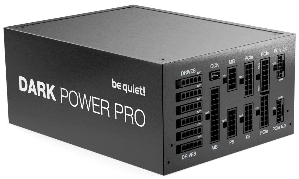 Be quiet! / zdroj DARK POWER PRO 13 1300W / ATX3.0 / active PFC / 135mm fan / 80PLUS Titanium / modulární