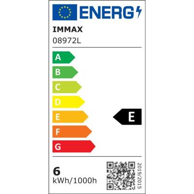 IMMAX LED stolní lampička FINCH/ Qi nabíjení/ 9W/ 12V/2A/ stmívatelná/ šedá + stříbrné prvky