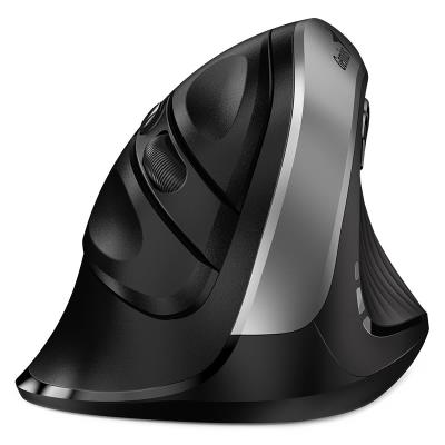 GENIUS Ergo 8250S Silver Grey/ vertikální/ 1600 dpi/ bezdrátová/ 6tlačítek/ tichá/ černostříbrná