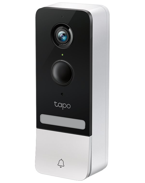 TP-Link Tapo D230S1, Chytrý Video zvonek, 5MP kamera, inteliggentní detekce, IP64, funguje s rozbočovačem H200-IoT