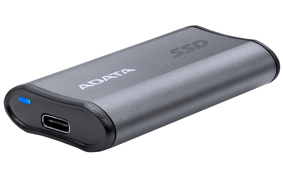 ADATA SE880 500GB SSD / Externí / USB 3.2 Type-C / 2000MB/s Read/Write / Titanium Grey - Rugged